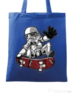 Sacosa din panza Trooper trick Albastru regal
