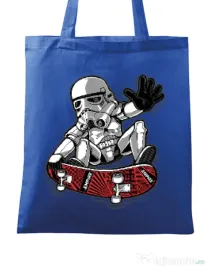 Sacosa din panza Trooper trick Albastru regal