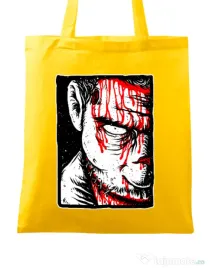 Sacosa din panza Zomblood Galben