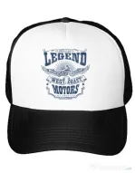 Sapca personalizata West coast motors Alb