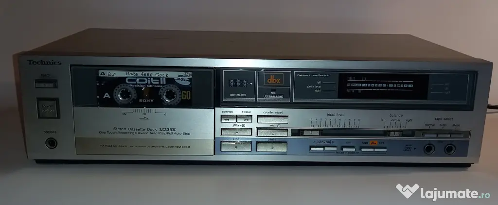 Casetofon Deck JVC KDA22, complet restaurat