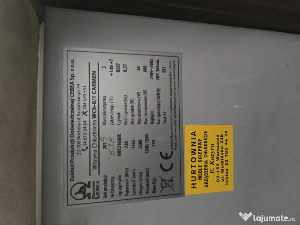 Vitrine frigorifice