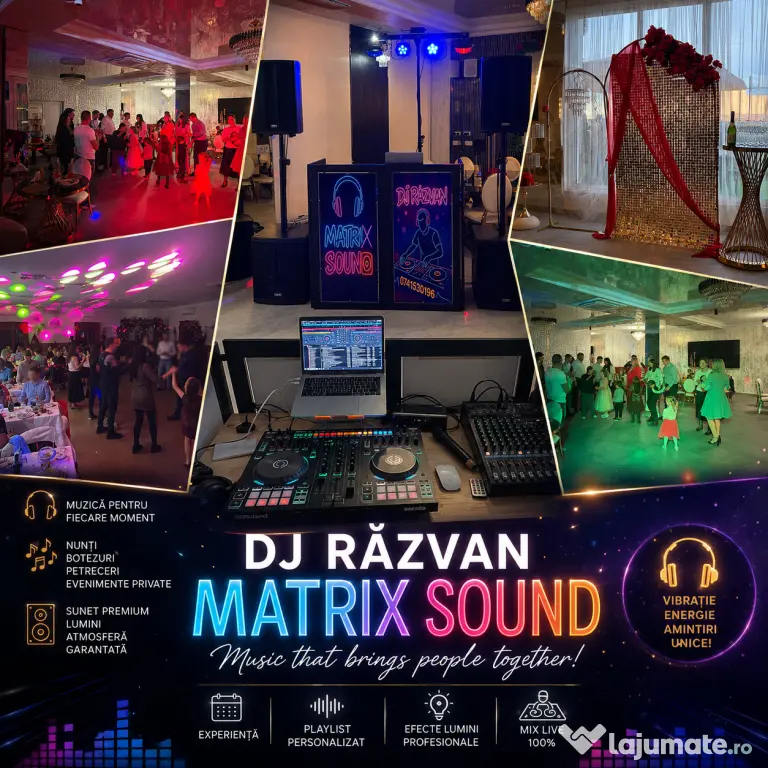 🎧 DJ pentru evenimente – Muzică de calitate, atmosferă garantată\! 🎶