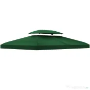 Outsunny Prelata pentru Foisor 4x3 m cu 2 Niveluri 