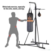 HOMCOM Aparat Multifuncțional pentru Box, cu Sac de Box Reglabil și Punching Ball, Ideal pentru Antrenament și Fitness Acasă | Aosom Romania 