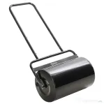 DURHAND Rola de Gradina Ø32 x 50L cm, Metal Negru, Rezervor pana la 38 L