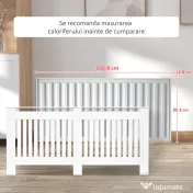 HOMCOM Carcasă Modernă pentru Calorifer din MDF Stratificat, Carcasă Calorifer pentru Casă și Birou, 172x19x81 cm, Alb | Aosom Romania 