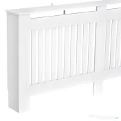 HOMCOM Carcasă Modernă pentru Calorifer din MDF Stratificat, Carcasă Calorifer pentru Casă și Birou, 172x19x81 cm, Alb | Aosom Romania 