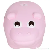 HOMCOM Olita pentru Copii de la 6 Luni Antialunecare Hipopotam Roz 40 x 30 x 23cm | Aosom Romania 