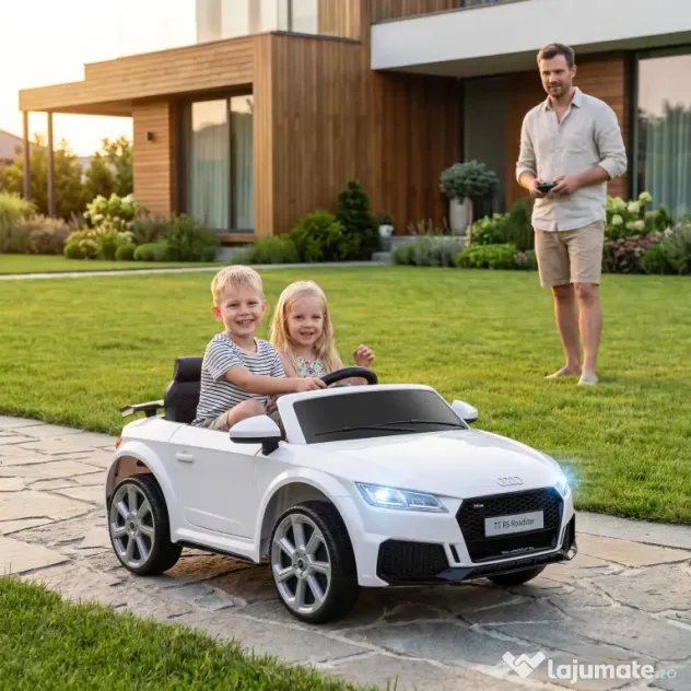 HOMCOM Masina Electrica pentru Copii AUDI TT, Auto Electrica