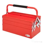 DURHAND Caseta de unelte din metal pliant, 5 tavi 3 rafturi
