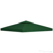 Outsunny Acoperiș de Schimb pentru Foișor, Material Impermeabil, 3x3m, Ușor de Montat, Rezistent la Intemperii | Aosom Romania 