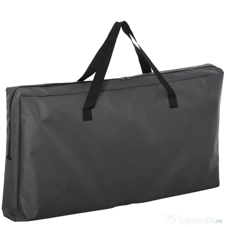 Outsunny Bucatarie de Camping, 3 Etajere și Geanta de Transport, Cadru din Aluminiu 96Lx49.5Px104cm Gri | Aosom Romania