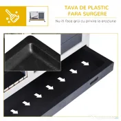 PawHut cusca cu rampa si culcus, pentru iepuri 90x53x59 cm | Aosom Romania 
