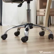 Vinsetto Scaun de Birou Ergonomic Fără Cotiere din Țesătură tip Plasă Gri | Aosom Romania 