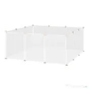 Pawhut Adapost Modular – 12 Panouri pentru Pui & Animale Mici 