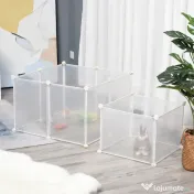 Pawhut Adapost Modular – 12 Panouri pentru Pui & Animale Mici 