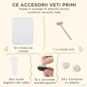 Pawhut Adapost Modular – 12 Panouri pentru Pui & Animale Mici 