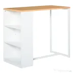 Masa tip bar HOMCOM, pentru bucatarie, masa inalta, tejghea | Aosom Romania
