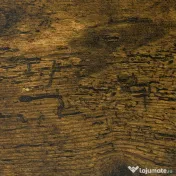 HOMCOM Bibliotecă în Stil Industrial în 5 Niveluri cu Cadru din Fier 102x30x160 cm, Maro | Aosom Romania