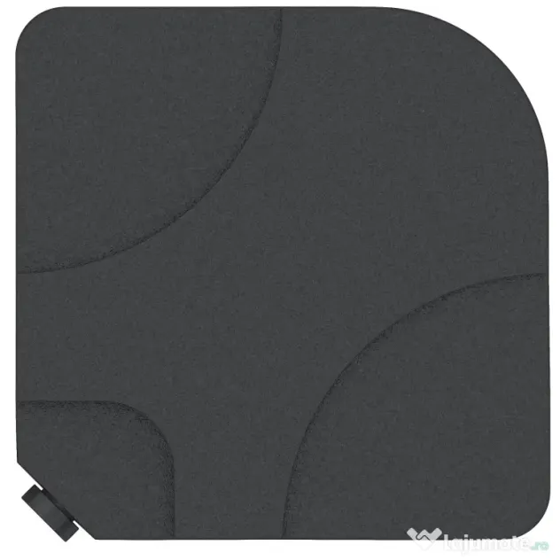 Outsunny Set de 4 Baze Umbrelă de Grădină din Plastic Rezistent la Apă 50x50x7.5cm pentru Stabilitate | Aosom Romania