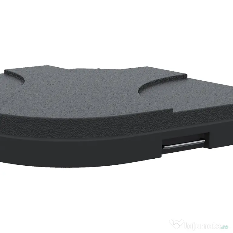 Outsunny Set de 4 Baze Umbrelă de Grădină din Plastic Rezistent la Apă 50x50x7.5cm pentru Stabilitate | Aosom Romania