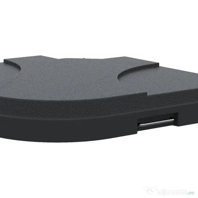 Outsunny Set de 4 Baze Umbrelă de Grădină din Plastic Rezistent la Apă 50x50x7.5cm pentru Stabilitate | Aosom Romania