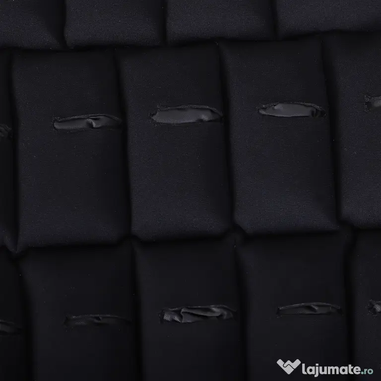 HOMCOM Vesta ponderata 20kg cu 38 Greutati, Captuseala si Inchideri cu Velcro