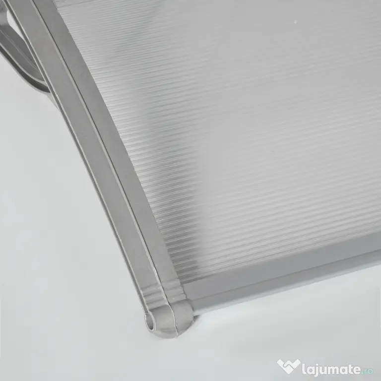 Outsunny Copertină Anti-UV din Policarbonat pentru Uși și Ferestre 100x75cm | Aosom Romania