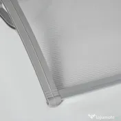Outsunny Copertină Anti-UV din Policarbonat pentru Uși și Ferestre 100x75cm | Aosom Romania 