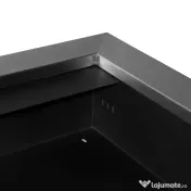 HOMCOM Semineu pe Bioetanol incalzitor Realizat din Inox cu 2 Arzătoare, aparat de incalzire ecologic 110x54x14cm Aosom |Romania