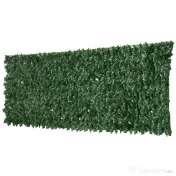 Outsunny Gard Viu Artificial în Rulou, Paravan de Protecție și Intimitate din PE Anti-UV pentru Balcon sau Curte, 300×100 cm, Verde Închis 