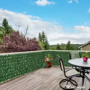 Outsunny Gard Viu Artificial în Rulou, Paravan de Protecție și Intimitate din PE Anti-UV pentru Balcon sau Curte, 300×100 cm, Verde Închis 