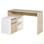 Homcom Birou Unghiular pentru Spatiu Redus