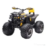HOMCOM ATV Copii 12V – Electric cu Faruri, 3–5 Ani