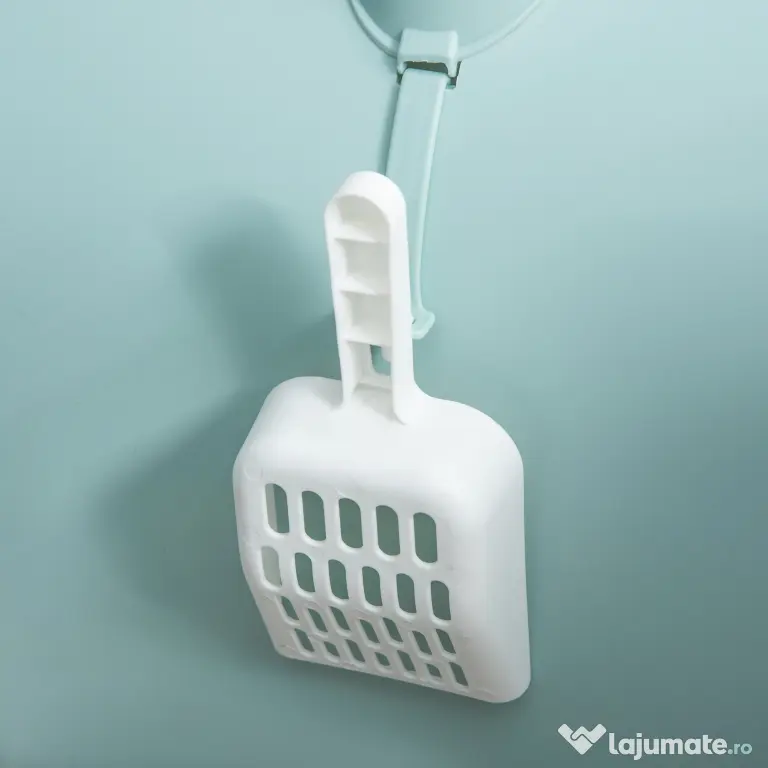 Litiera pisici PawHut, accesorii incluse, 43x44x47cm, verde | Aosom Romania