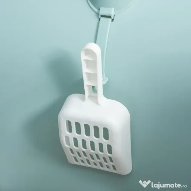Litiera pisici PawHut, accesorii incluse, 43x44x47cm, verde | Aosom Romania