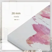 HOMCOM 5 Piese Canvas Wall Art Harta Lumii, Tablouri de Perete pentru Decor Dormitor Sufragerie, 80 x 40 cm x 4 