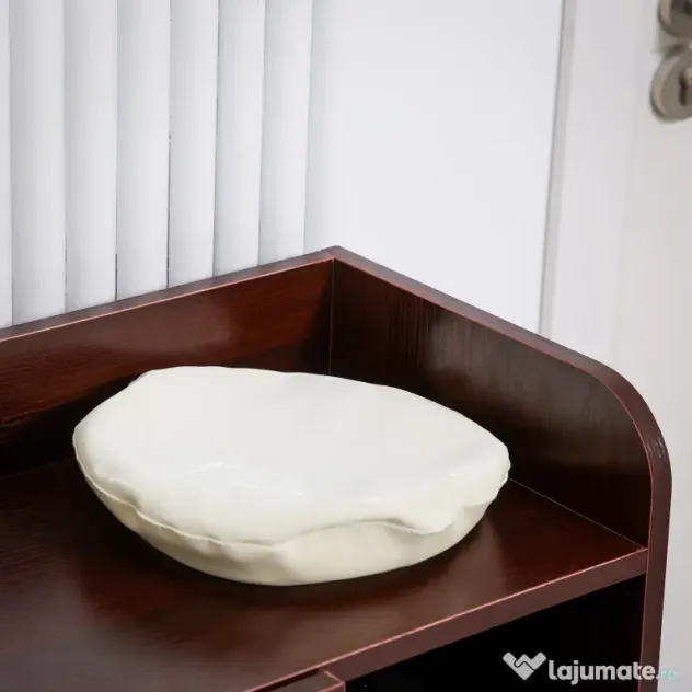 Dulap de pantofi din lemn pentru 12 perechi de pantofi cu 4 rafturi deschise, 83x30x90 cm, culoare cafea HOMCOM | Aosom Romania