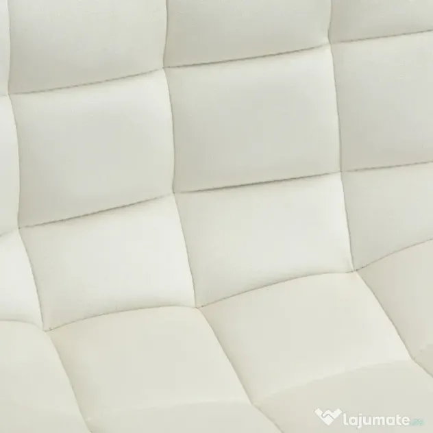HOMCOM Set de 2 scaune bar cu spatar, scaune inalte tapitate, stil nordic | Aosom Romania