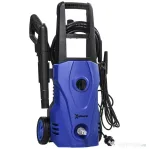 DURHAND Hidrocurățătoare de Înaltă Presiune 1600W cu Duză Reglabilă și Kit de Curățare, 35x28x65 cm, Albastru și Negru