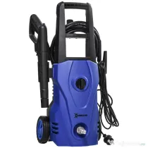 DURHAND Hidrocurățătoare de Înaltă Presiune 1600W cu Duză Reglabilă și Kit de Curățare, 35x28x65 cm, Albastru și Negru