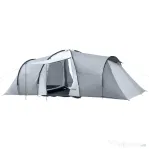 Outsunny Cort de Camping pentru 4-5 Persoane cu 2 Camere