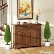 Set 2 Plante Artificiale cu Ghiveci de Ø12x16 cm, Muschi si Ciment, Plante Artificiale de 90cm din PE si Plastic, Verde-Alb HOMCOM | Aosom Romania