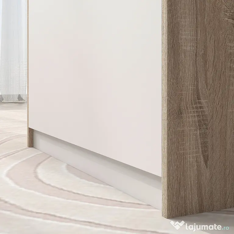 HOMCOM Cutie de Depozitare Modernă cu Lift Top și Spațiu Ascuns pentru Intrare, Living, Cameră de Joacă, 62.4x40x51.5 cm, Alb | Aosom Romania