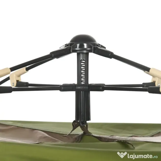 Outsunny Cort Pop-Up Camping 4 Persoane Geantă Transport 210x210x135cm | Aosom Romania