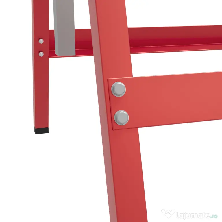 HOMCOM set suport de lucru din tuburi de otel, 68x58x80 cm