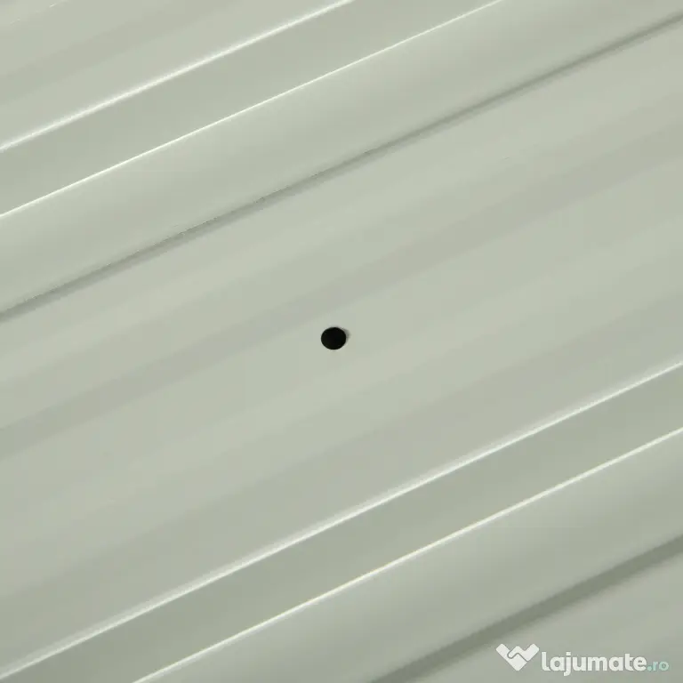 Outsunny Panouri pentru Acoperiș din Oțel, 12 Foi Galvanizate pentru Acoperișuri și Pereți, 129x45 cm, Gri Închis | Aosom Romania