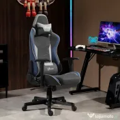 Vinsetto Scaun de Gaming Ergonomic cu Cotiere, Tetieră și Înălțime Reglabile, 66x53x128-138 cm, Albastru | Aosom Romania 