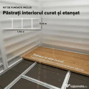 Outsunny Căsuță de Grădină din Metal cu Uși Glisante și Lacăt cu Chei, 2,1x1,2x1,9m, Verde | Aosom Romania 